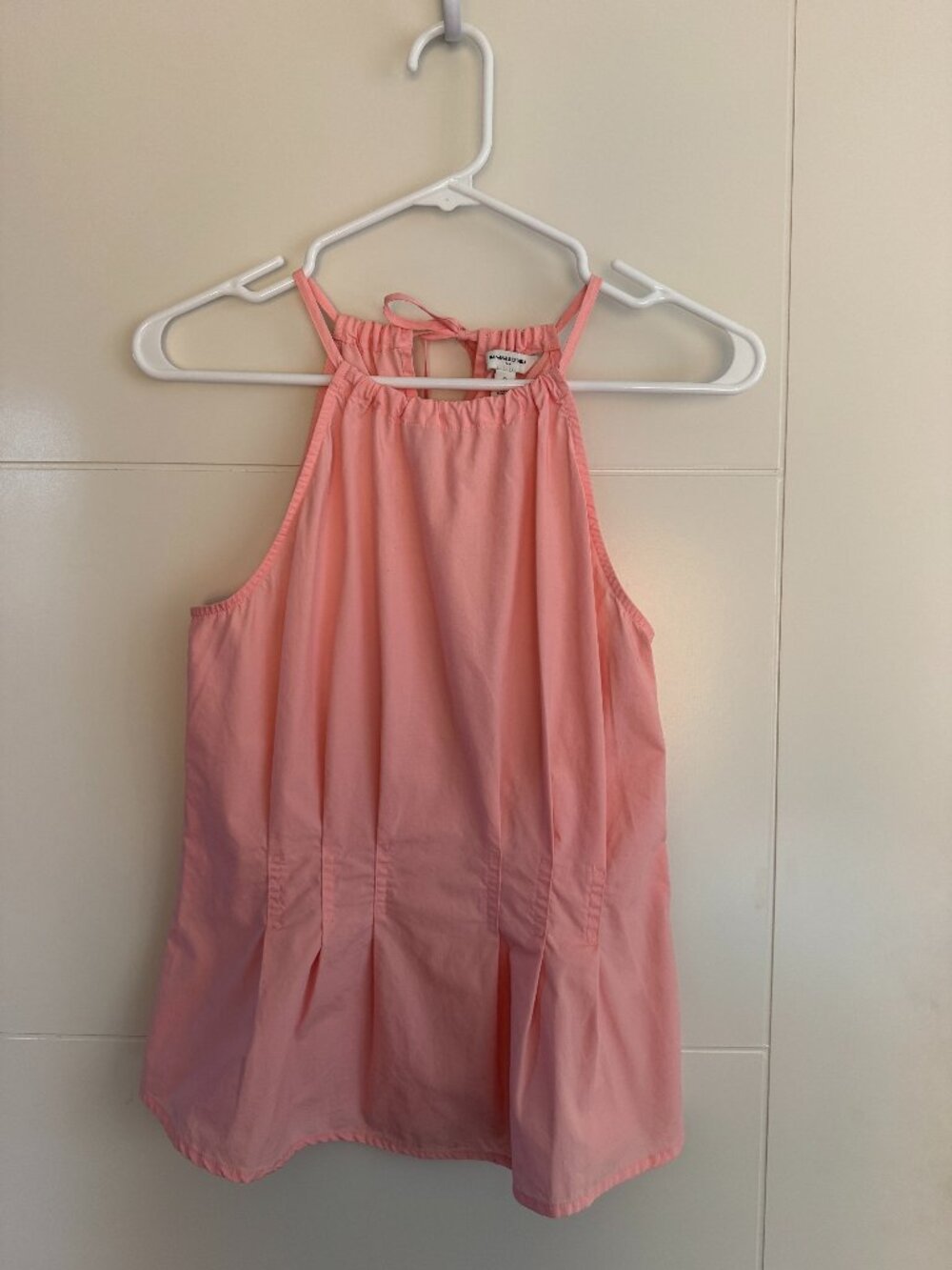 Banana Republic Factory Poplin Seamed Halter Top